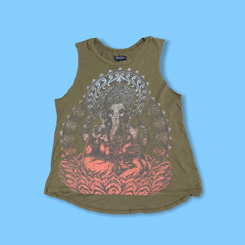 Lucky Brand Women’s Spiritual Ganesh tank